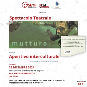 MUTTURA - TEATRO E APERITIVO INTERCULTURALE A SAN PIETRO VERNOTICO