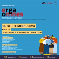 PRESENTAZIONE ERGA OMNES - SPORTELLO INFORMATIVO MIGRANTI